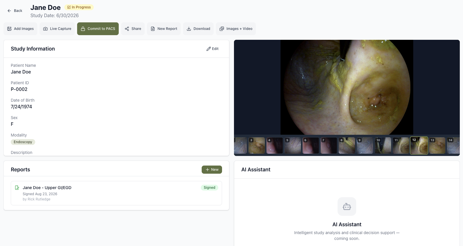 CloudEndo Dashboard